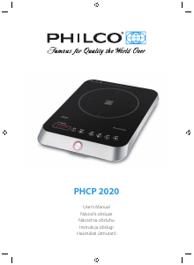 Manuál Philco PHCP 2020 Varná deska
