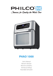 Manual Philco PHAO 1000 Oven