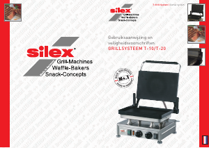Handleiding Silex T-20 Contactgrill