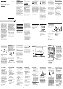 Mode d’emploi Sony CMT-S40D Stéréo