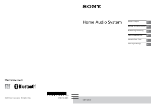 Manuale Sony CMT-SBT20 Stereo set