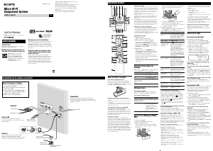 Mode d’emploi Sony CMT-HPR99XM Stéréo