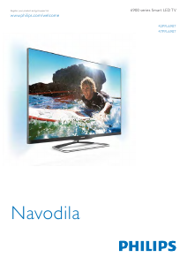 Priročnik Philips DesignLine 42PDL6907K LED-televizor