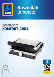 Használati útmutató Ambiano KG 6000 Kontaktgrill