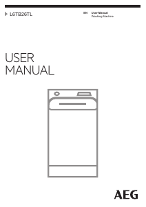Manual AEG L6TB26TL Washing Machine