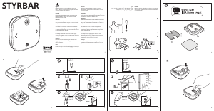 Посібник IKEA STYRBAR Пульт дистанційного керування