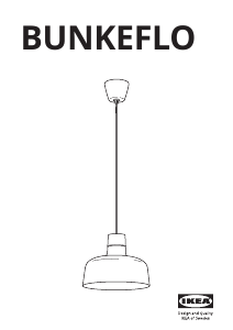 Bruksanvisning IKEA BUNKEFLO Lampa