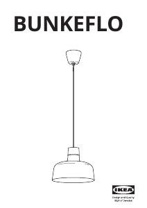 Rokasgrāmata IKEA BUNKEFLO Lampa