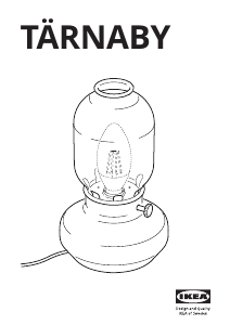 Kasutusjuhend IKEA TARNABY Lamp