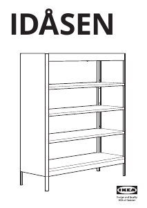 Käyttöohje IKEA IDASEN Kaappi