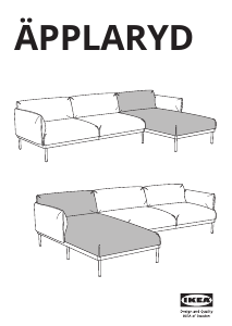 Manuale IKEA APPLARYD Chaise longue
