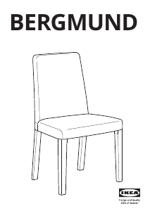 Mode d’emploi IKEA BERGMUND Chaise