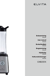 Handleiding Elvita CHB2351X Blender