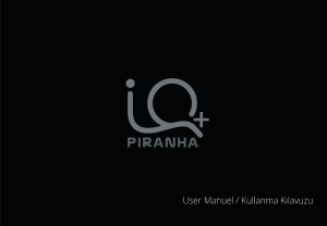 Manual Piranha IQ Plus Mobile Phone