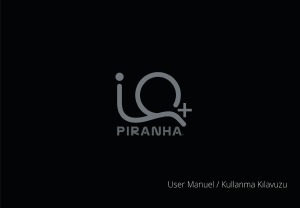 Bruksanvisning Piranha IQ Plus Mobiltelefon