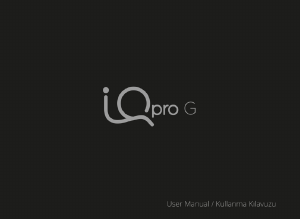 Bruksanvisning Piranha IQ Pro G Mobiltelefon