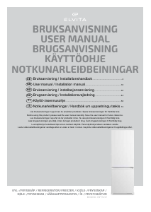 Brugsanvisning Elvita CKF4143V Køle-fryseskab