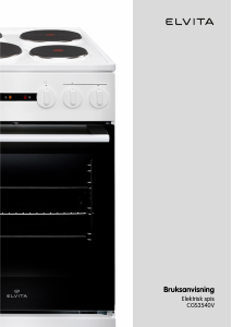 Bruksanvisning Elvita CGS3540V Spis