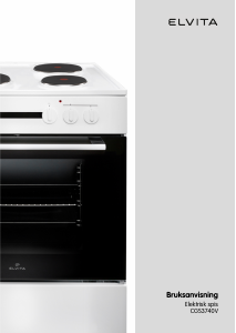 Bruksanvisning Elvita CGS3740V Spis