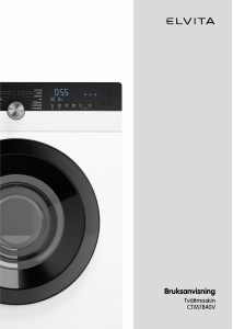 Bruksanvisning Elvita CTM7840V Tvättmaskin