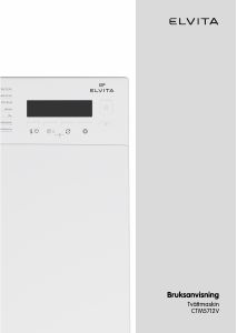 Bruksanvisning Elvita CTM5712V Tvättmaskin