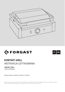 Handleiding Forgast FG09202 Contactgrill