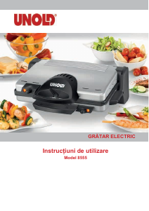 Manual Unold 8555 Grătar electric