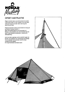 Handleiding Nomad Mustang Tent
