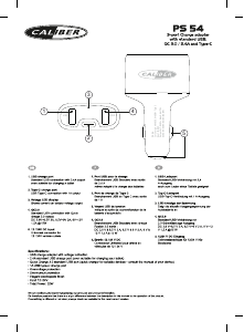 Manual Caliber PS54 Car Charger