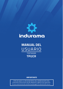 Manual de uso Indurama TPI-2CR Tostador