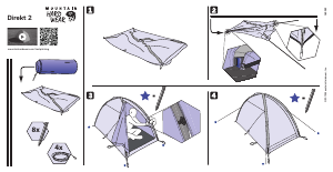 Manual Mountain Hardwear Direkt Tent