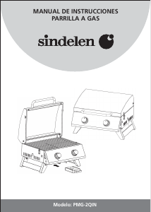 Manual de uso Sindelen PGM-2QIN Grill de contacto