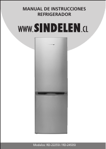 Manual de uso Sindelen RD-2450SI Frigorífico combinado