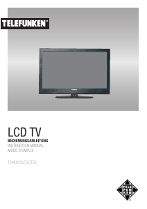 Manual Telefunken T24K970LED CTS2 LED Television