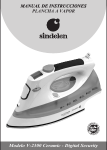 Manual de uso Sindelen V-2300BL Plancha