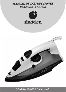 Manual de uso Sindelen V-400BL Plancha