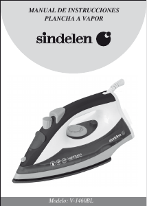 Manual de uso Sindelen V-1460BL Plancha