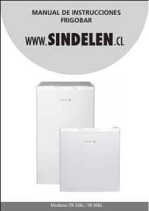 Manual de uso Sindelen FB-55BL Refrigerador