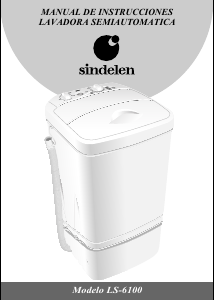 Manual de uso Sindelen LS-6100GR Lavadora