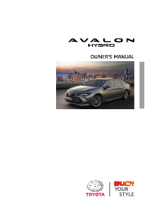 Handleiding Toyota Avalon Hybrid (2021)