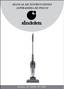 Manual de uso Sindelen AP-700RJ Aspirador