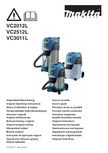 Manual Makita VC3011L Vacuum Cleaner