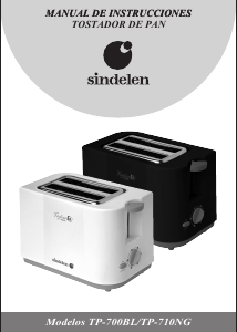 Manual de uso Sindelen TP-710NG Tostador