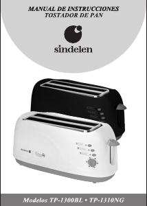 Manual de uso Sindelen TP-1310NG Tostador