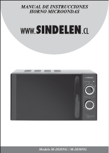 Manual de uso Sindelen M-2030NG Microondas