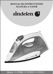 Manual de uso Sindelen V-1250NG Plancha