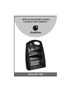 Manual de uso Sindelen EEC-3000NG Calefactor