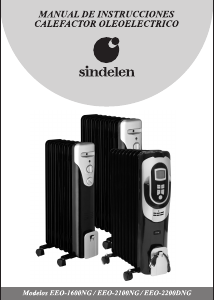 Manual de uso Sindelen EEO-2200DNG Calefactor