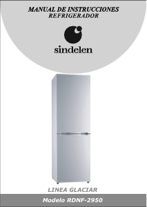 Manual de uso Sindelen RDNF-2950IN Frigorífico combinado
