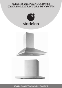 Manual de uso Sindelen CA-630PP Campana extractora